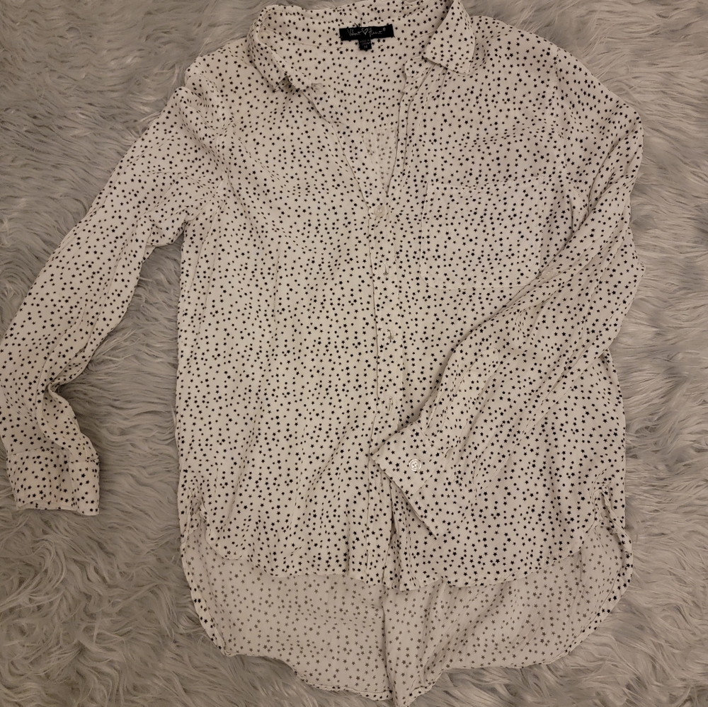 Lightweight Button Down Stars